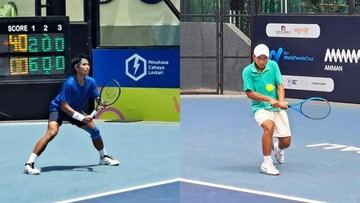 Men's World Tennis Championship: Rifqi dan Rafalentino Tembus Babak Kedua
