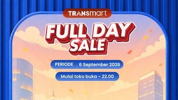 Besok Serbu Transmart Full Day Sale, Diskon Besar-besaran 50% + 20%!