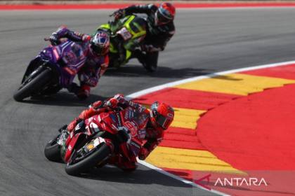Marc Marquez menangi sprint race GP Aragon