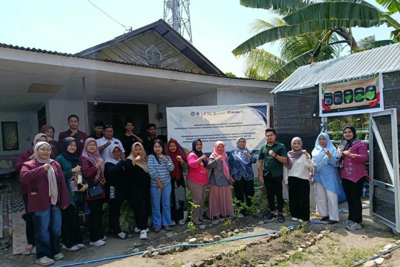 UNG kawal program pengabdian Smart Aquaponic untuk pangan bergizi
