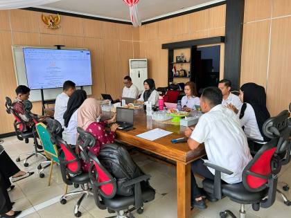 Kemenkum Sultra Harmonisasi Raperbup Muna Barat Soal Standar Harga Satuan TA 2027 | LPP RRI