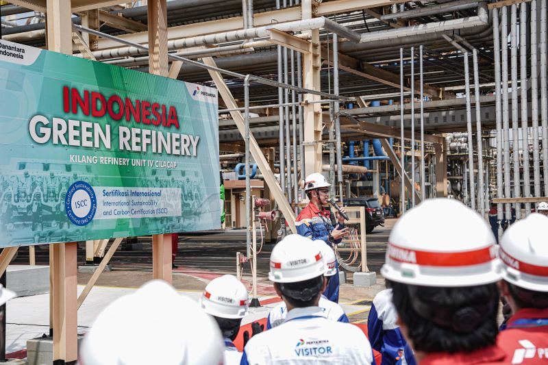 Pertamina bidik Kilang Cilacap hasilkan bahan bakar hijau skala besar