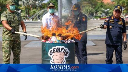 43,2 Juta Batang Rokok Ilegal Dimusnahkan, Pemkot Surabaya Bidik Peredaran di 31 Kecamatan