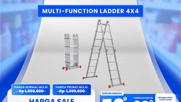 Tangga Multifungsi Jadi Semurah Ini di Transmart Full Day Sale
