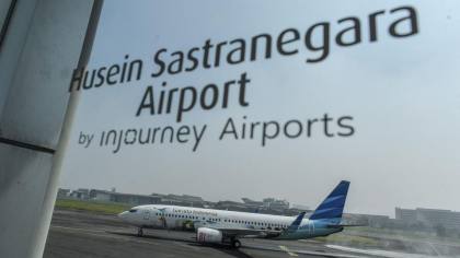 Bandara Husein Sastranegara Ditutup Imbas Abu Vulkanik Anak Krakatau