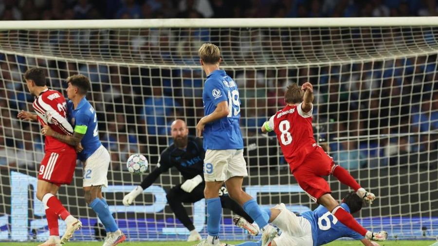 FOTO: Arsenal Menang Tipis di Markas Napoli