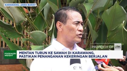 Video: Mentan Pastikan Penanganan Kekeringan Berjalan di Karawang