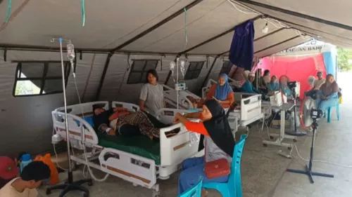BNPB Petakan Wilayah Terdampak Gempa NTT dari Udara