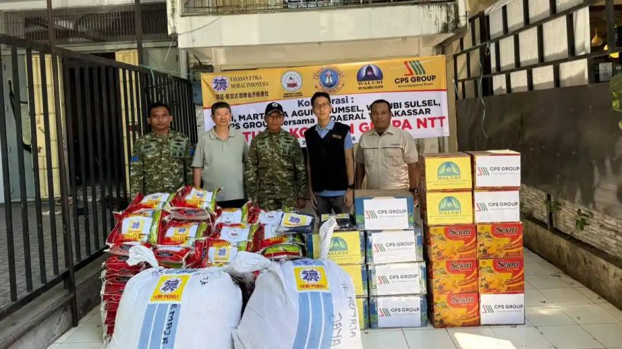 Solidaritas untuk Korban Gempa NTT, DPD WALUBI Sulsel Salurkan Bantuan Tahap Kedua