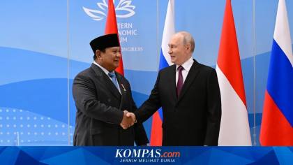Prabowo Tagih Rusia dan Eurasia Tuntaskan Prosedur Perjanjian Perdagangan Bebas dengan RI