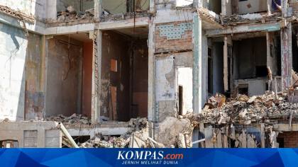 Gedung Asrama 5 Lantai Roboh, 3 Orang Tewas, Puluhan Mahasiswa Terjebak