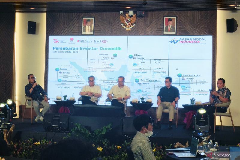 KSEI sebut persebaran investor pasar modal kian merata di Indonesia