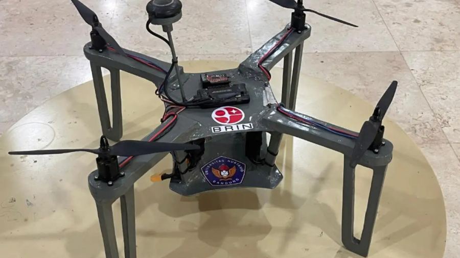 RI Sukses Bikin Drone Tanpa Bahan Plastik dan Logam, Ini Penampakannya