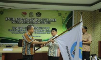 Gubernur NTT Lepas Kafilah MTQ Nasional 2026, Pesan Al-Qur’an Jadi Pedoman Hidup