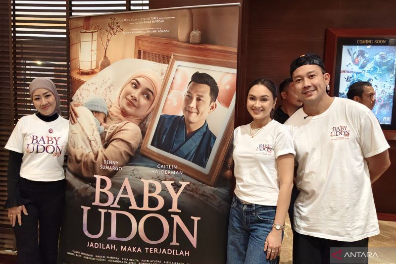 Denny Sumargo belajar bahasa Jepang demi karakter film "Baby Udon"