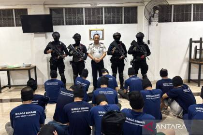 Lapas Cipinang pindahkan 87 narapidana risiko tinggi ke Nusakambangan