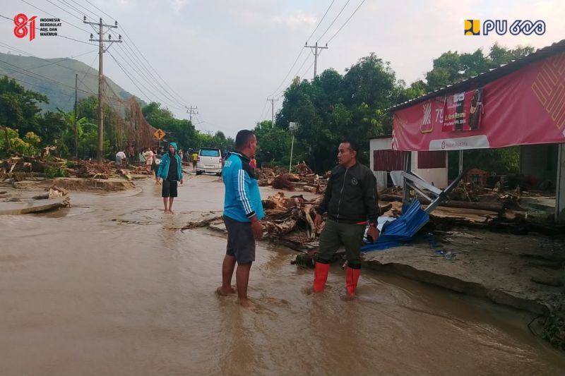 Kementerian PU gerak cepat atasi banjir di Parigi Moutong