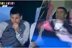 Belum Ada Reaksi Cristiano Ronaldo dalam Pengumuman Lionel Messi Pensiun dari Timnas Argentina