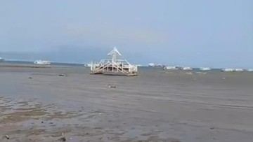 Viral Air Laut Surut di Pesisir Dekat Anak Krakatau, Ini Penjelasan BMKG