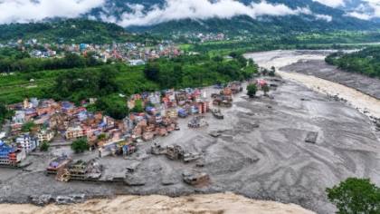 Update! Korban Tewas Banjir Bandang Dahsyat Nepal Meningkat Jadi 633 Orang, 3.000 Orang Hilang