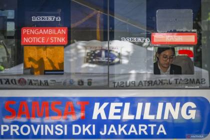 Layanan Samsat tersedia di 14 titik wilayah Jadetabek pada Jumat