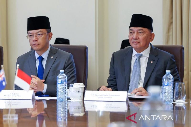 Menhan dan Menlu perkuat kerja sama Indonesia-Australia