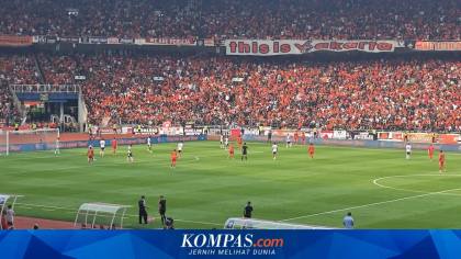 Hasil HT Persija Vs Persib 1-0: Jeremejeff Buat GBK Bergemuruh