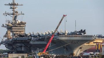 Kapal Induk USS Abraham Lincoln Bertolak dari Thailand Usai Singgah