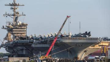 Kapal Induk USS Abraham Lincoln Bertolak dari Thailand Usai Singgah