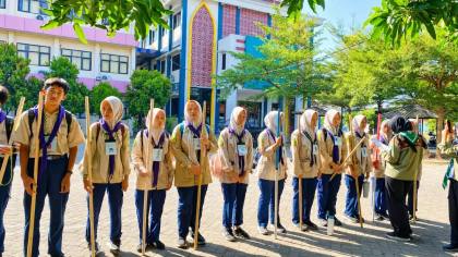 60 CDK HW Smamda Sidoarjo Taklukkan Empat Pos, Mental hingga Ketangkasan Diuji