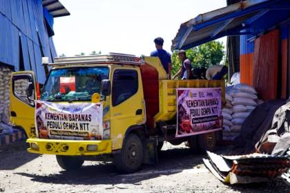 BNPB: 1.954 ton bantuan telah tersalur untuk korban gempa NTT