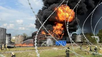 Pabrik Gas Rusia Terbakar Hebat, 7 Orang Tewas