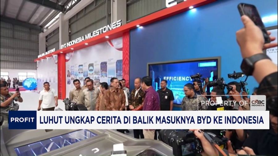 Video: Luhut Ungkap Cerita di Balik Masuknya BYD ke Indonesia