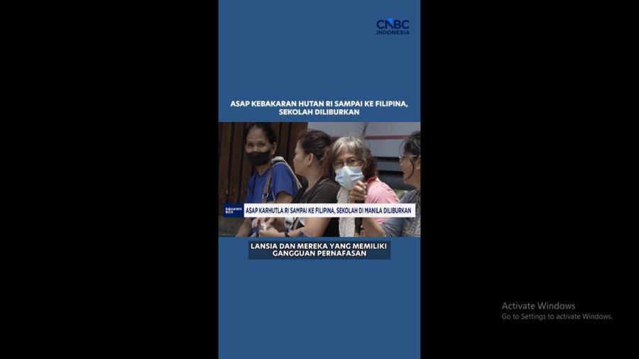 Video: Asap Kebakaran Hutan RI Sampai ke Filipina, Sekolah Diliburkan