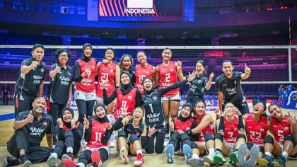 Ranking Voli Putri Indonesia Meroket setelah Gebuk Kazakhstan