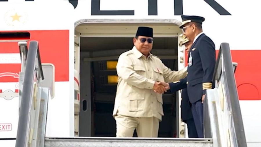 Momen Prabowo Tiba di Rusia untuk Penuhi Undangan Putin