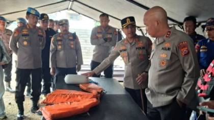 Kapolda Banten Pastikan Temuan Pelampung Bukan Milik Kapal Rombongan Jurnalis yang Hilang