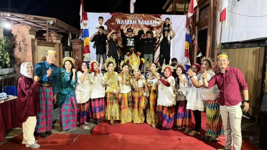 ‎Pesta Rakyat Jadi Tradisi Tahunan Warga Pabbentengang Mangasa, Penonton Membludak‎