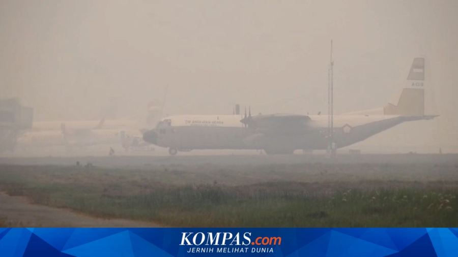 Asap Karhutla di Pontianak, Warga Cerita Pesawat Delay, Bikin Batuk-batuk