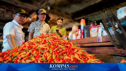 Harga Cabai Rawit Naik, Sulawesi Utara Tembus Rp 152.000 per Kg