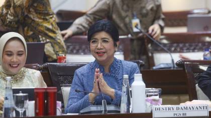Destry Damayanti Resmi Jadi Perempuan Pertama Menjabat Gubernur Bank Indonesia