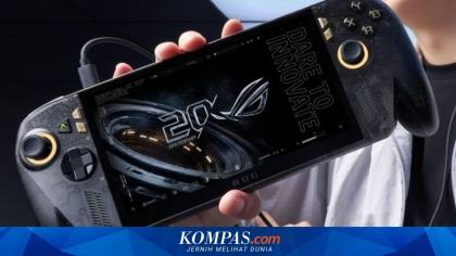Asus Xbox ROG Ally X20 Resmi, Konsol Genggam dengan Bodi Transparan dan Layar OLED 120 Hz