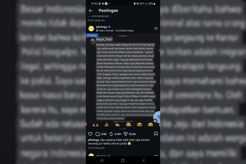 Direktorat PPA-PPO telusuri info dugaan WNI korban TPPO di Jeju