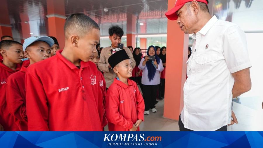 Kunjungi Sekolah Rakyat di Tangerang, Wamensos Pesan Siswa Fokus Raih Masa Depan