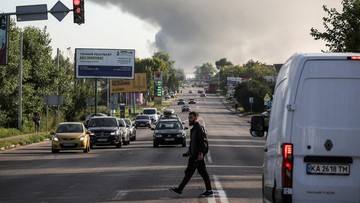 Rudal-Drone Rusia Hantam Ibu Kota Ukraina, 4 Orang Tewas-Belasan Luka
