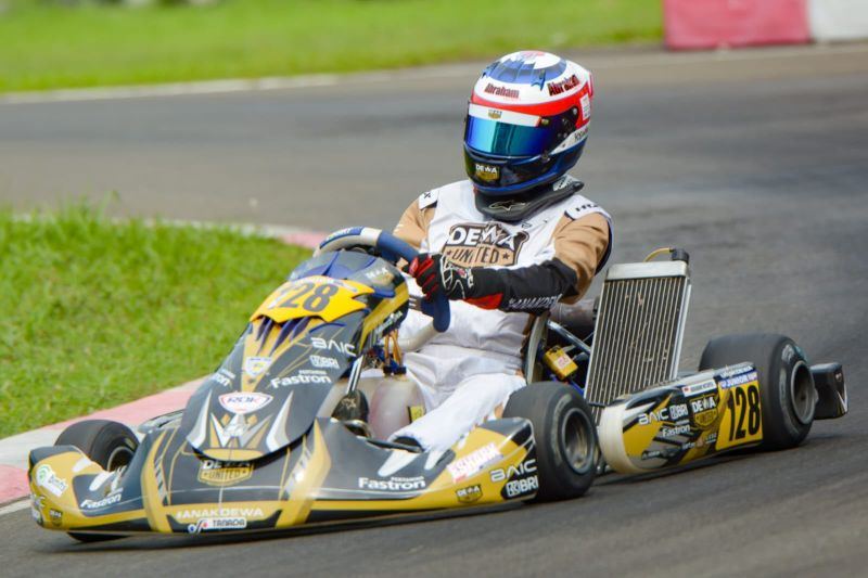 Abraham raih tiket Kejuaraan Dunia gokart di Italia