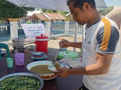 Aksi Cepat WIZ dan Wahdah Peduli: Operasikan Dapur Umum dan Penuhi Kebutuhan Mendesak Pengungsi Gempa di Mbay