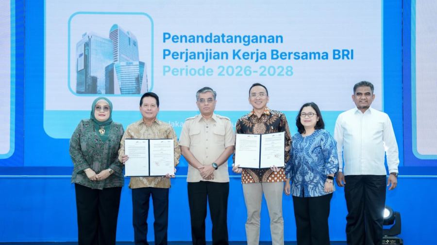 Perkuat Kolaborasi dan Kesejahteraan Pekerja, BRI dan Serikat Pekerja BRI Tandatangani PKB Periode 2026–2028