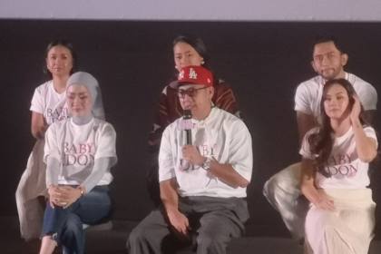 Denny Sumargo akui andil istri pengaruhi karakternya di film Baby Udon