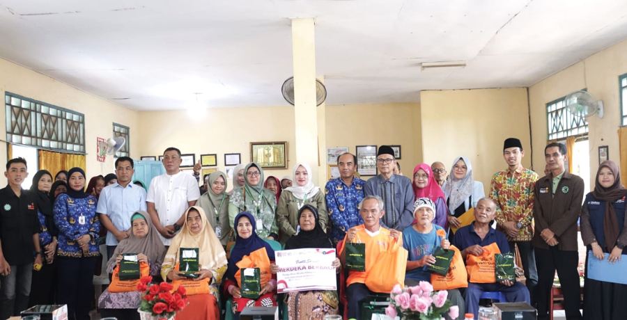 Menjaga Kesehatan Mata Lansia, Lazismu Gandeng Optik Global dan Dinsos Salurkan 60 Kacamata